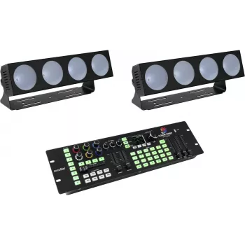 LED svetelná sada EUROLITE CBB-4 DMX kontrolér RGB, kontrolér pre RGB LED svetlá