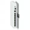 Držiak na DIN lištu Ubiquiti UACC-Switch-DIN pre switche UniFi Compact, biely