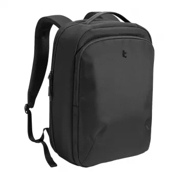 Batoh na notebook Tomtoc Explorer-T60 (čierny) — ochranné puzdro pre notebooky do 15,6 inch, vodoodpudivá tkanina, vystlané popruhy