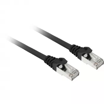 Sieťový kábel Sharkoon Patch SFTP RJ-45 Cat.7a 50 cm čierny