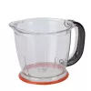 Elektrický lis na citrusy JATA JEEX1422 1,2 L 40 W čierna červená transparentná