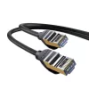 Baseus Ethernet RJ45, 10Gbps, 1m sieťový kábel (čierny)