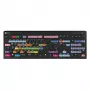 Klávesnica Logickeyboard LKB-FLS-A2PC-DE Universal USB QWERTZ nemecká čierna
