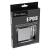 SilverStone SST-EP08C - USB 3.1 Type-C adaptér na HDMI/USB Type C/USB Type A - strieborný
