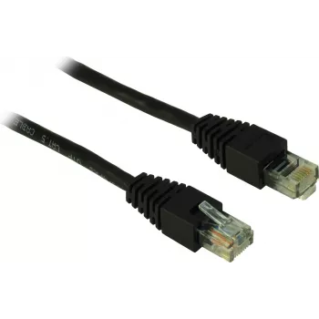 Inter-Tech AC LAN kábel CAT5 UTP, 15,0m čierny