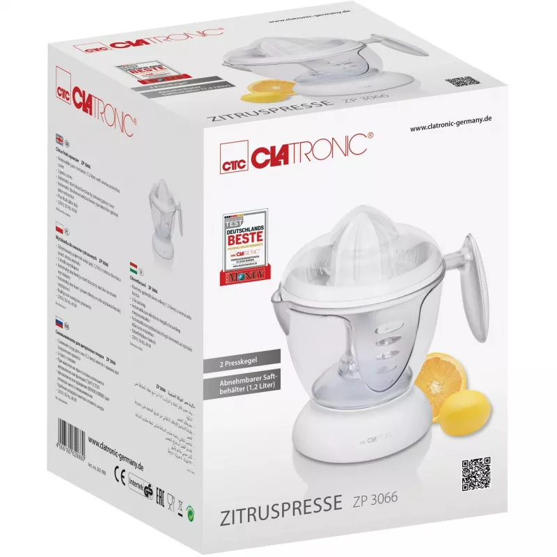 Clatronic ZP 3066 - citrusový lis (262988)