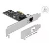 Delock - sieťový adaptér - PCIe 2.1 Low-Profile - 2,5GBase-T (89598)