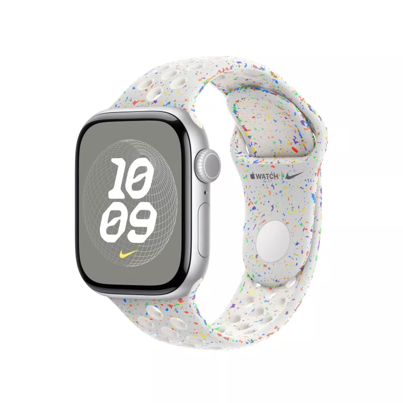 Apple MC1V4ZM/A remienok k smart hodinkám Platinum fluóroelastomer