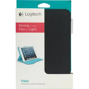 Logitech Folio ochranné puzdro - ochranné puzdro na tablet - carbon čierne