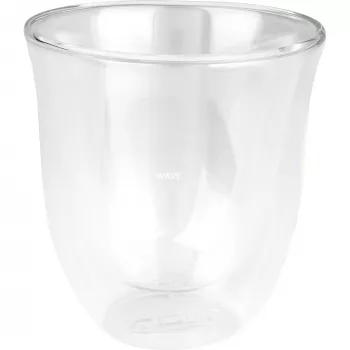 De’Longhi 5513214601 kávová sklenička transparentná 2 ks 190 ml
