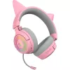 Razer Kraken Kitty V3 Pro - Quartz headset káblový & bezdrôtový s čelenkou herný USB Type-A Bluetooth ružový