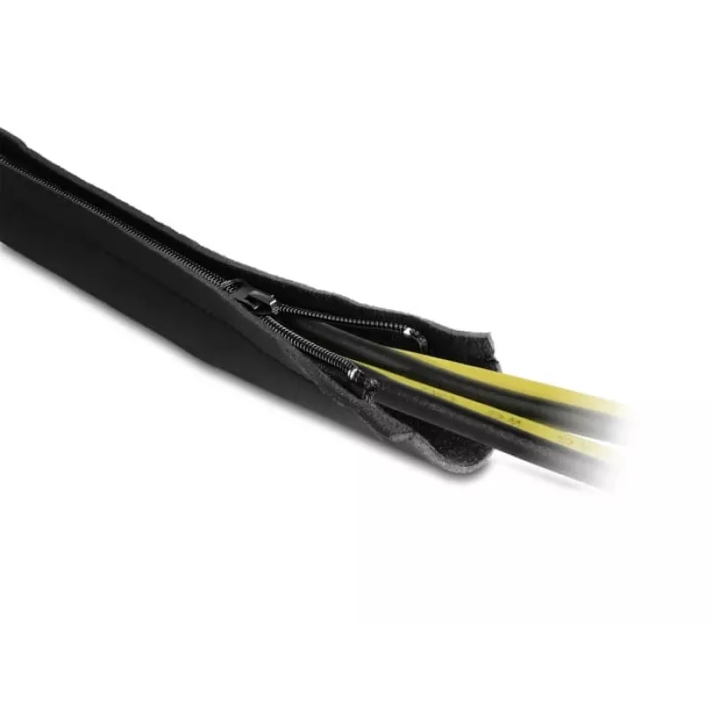DeLOCK kryt na káble neoprén flexibilný so zipsom 1,5 m x 100 mm čierny