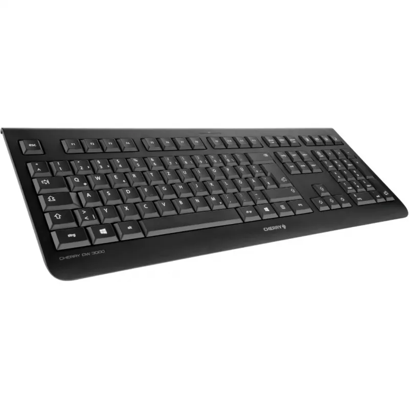 CHERRY DW 3000 klávesnica myš v cene univerzálna RF bezdrôtová QWERTZ nemecká čierna