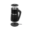Rýchlovarná kanvica LAFE 1,7L 2200W čierna