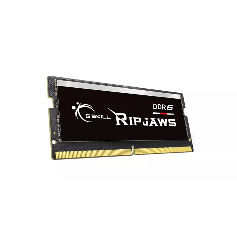 SO-DIMM 16 GB DDR5-5600, pamäť čierna, F5-5600S4645A16GX1-RS, Ripjaws, INTEL XMP