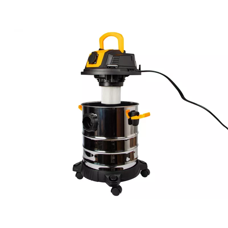 BLOW WD3300 priemyselný vysávač so 230V zásuvkou 2000W