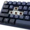 Ducky One 3 SF klávesnica, herná, USB, QWERTY, angličtina, modrá