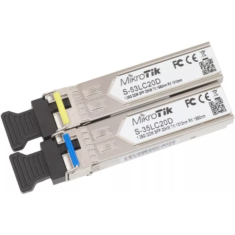 Sieťový transceiver modul Mikrotik S-3553LC20D 1250 Mbit/s SFP