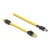 Sieťový kábel DeLOCK 81253 čierny žltý 5m Cat6