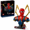 LEGO Marvel zberateľská busta Iron Spider-Man 76326, 379 dielov, 18+ výstavný model, 170×200×110 mm