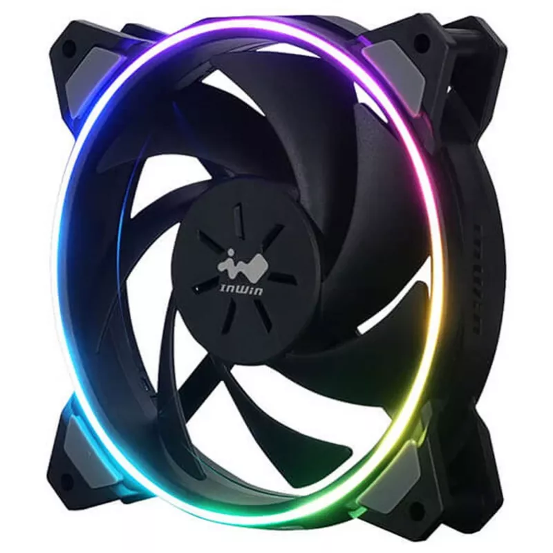 Ventilátor do skrine in win SIRIUS LOOP X3 120mm 3-RGB, 120 mm, 3-RGB osvetlenie