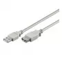 Wentronic 50962 USB kábel sivý