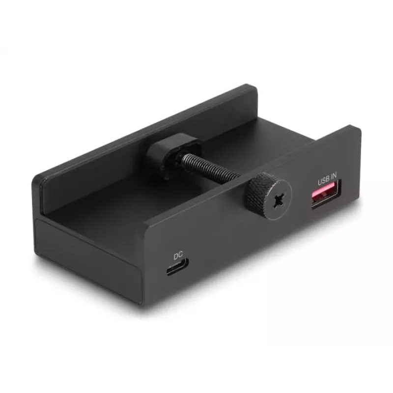 DeLOCK 64285 USB 2.0 Type-A hub 5000 Mbit/s čierny