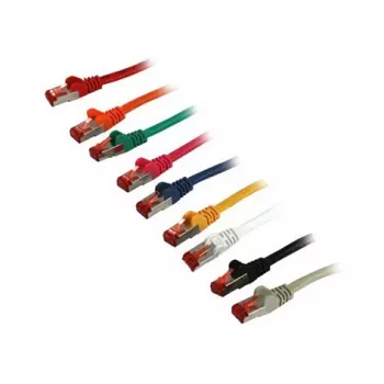 Patch kábel RJ45, CAT6 250 MHz, 0,5 m čierny, S-STP (S/FTP), TPE (Superflex), Synergy 21 (S216916)
