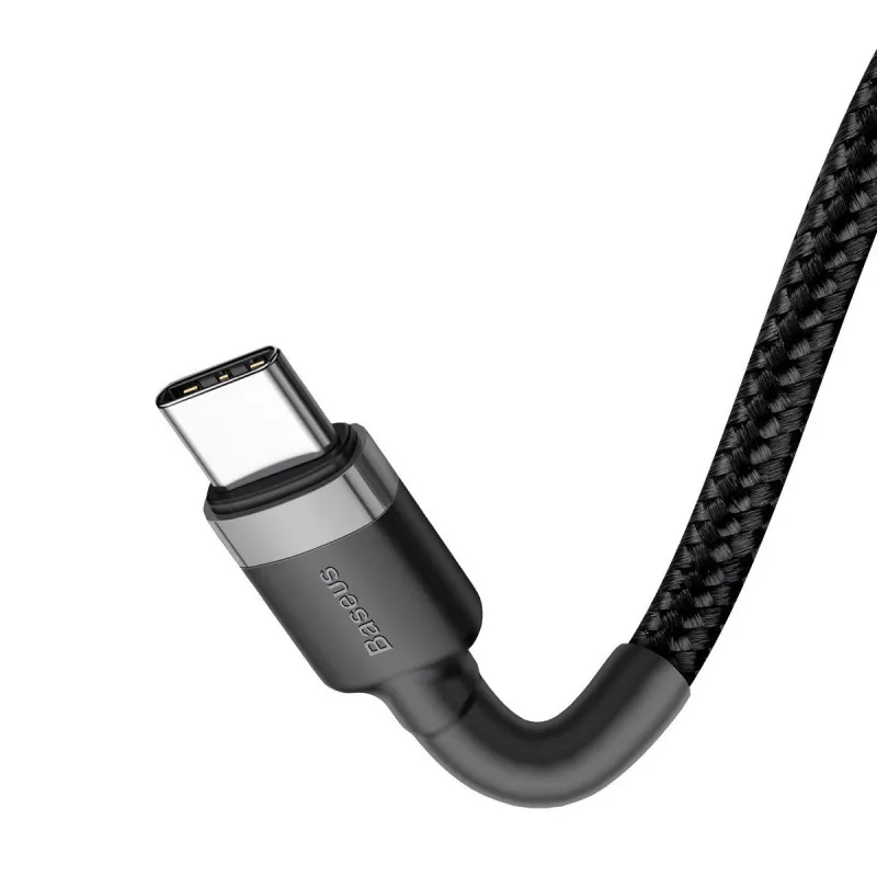 USB kábel Baseus Cafule 2m USB C čierny sivý