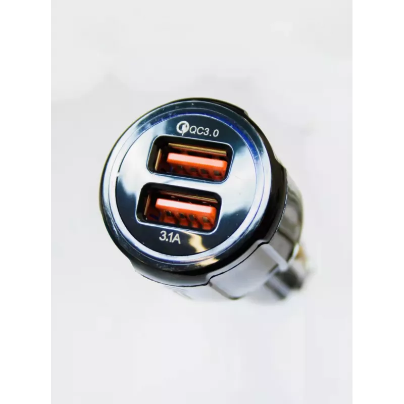 Manta MCC01QC3 autonabíjačka, 2x USB, Quick Charge 3.0