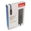 Akasa AK-CR-09BK čítačka kariet 3v1 USB 3.2 Gen1 Type-C