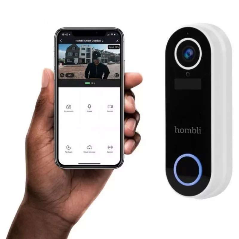 Hombli smart zvonček 2 (biela) + gong
