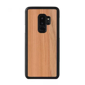 Puzdro na smartphone man and wood pre Samsung Galaxy S9 Plus — Cappuccino čierna
