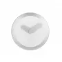 NeXtime hodiny 2615zi Focus, Ø25 cm, nástenné hodiny, biela/strieborná