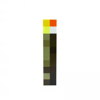 Stolná lampa Paladone Torch Light PP9202MCFV3 dizajn Minecraft na batérie