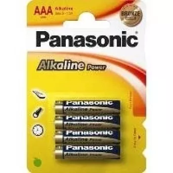 Panasonic 1x4 LR03APB - alkalická - 1,5 V - 10,5 mm - 10,5 mm - 44,5 mm - AAA-S (LR03APB/4BP)