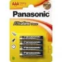 Panasonic 1x4 LR03APB - alkalická - 1,5 V - 10,5 mm - 10,5 mm - 44,5 mm - AAA-S (LR03APB/4BP)