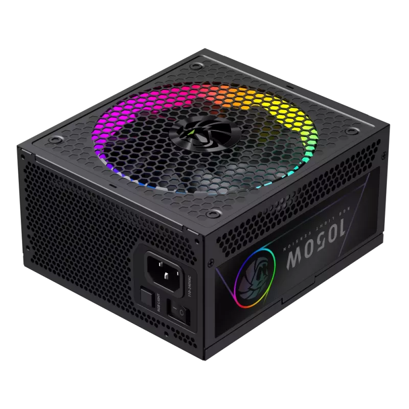 Gamemax napájací zdroj, 80 PLUS, Gold | RGB 1050G | 1050 W