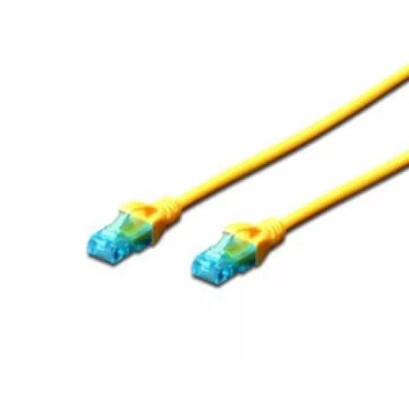 Digitus DK-1512-020/Y Ethernet patch kábel žltý