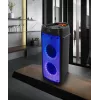 Systémové audio PLL FM USB/SD/BT 2x karaoke FULL LED PartyBox