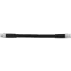 Mikrofónny stojan s husím krkom Omnitronic 47 cm s prepojením XLR na XLR