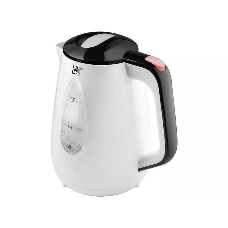 Rýchlovarná kanvica LAFE 1,7 l 2200 W biela