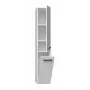 Kúpeľňová skrinka NEL IV 31x30x174 cm, matná biela