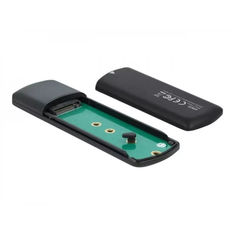Puzdro na SSD DeLOCK externé USB Type-C combo puzdro 42633