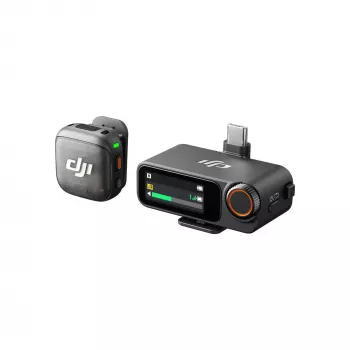 Mikrofónny systém DJI Camera Acc Mic 3 (1× vysielač + 1× prijímač)