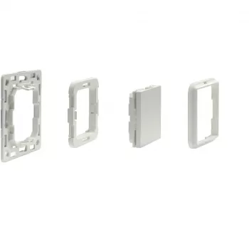 Shelly BLU Wall Switch 4 Shelly BLU Wall Switch 4 svetelný vypínač plast slonovina