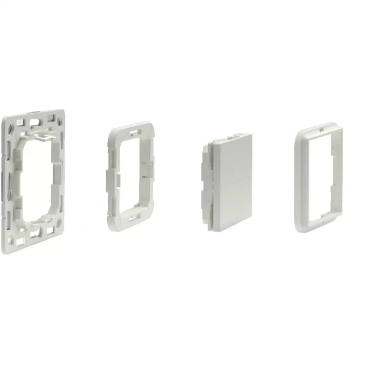 Shelly BLU Wall Switch 4 Shelly BLU Wall Switch 4 svetelný vypínač plast slonovina