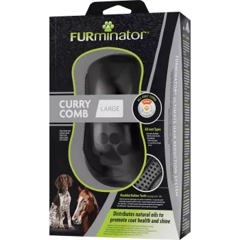 FURminator - gumená kefa pre psov a kone - L