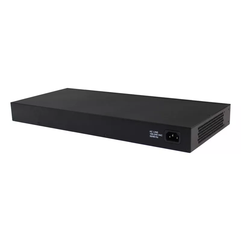 ALLNET switch smart managed Layer2 24 port • 24x GbE • 4x SFP+ • 19 • bez ventilátora • ALL-SG8428M-10G