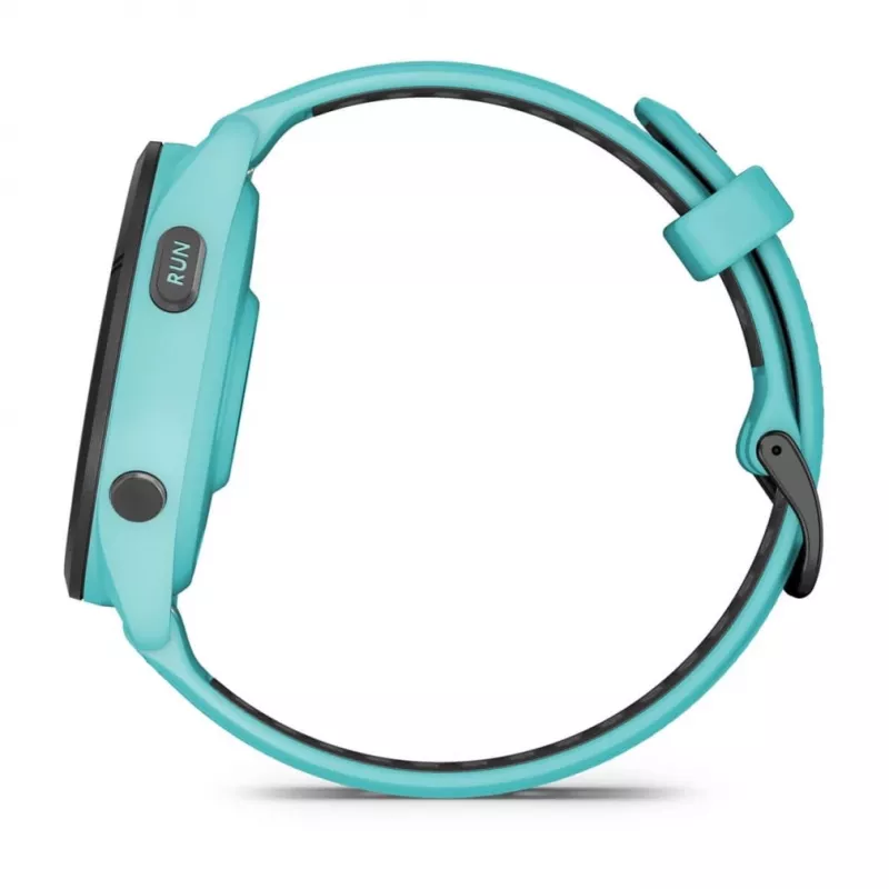 Garmin Forerunner 265 3,3 cm (1,3 palca) AMOLED 46 mm digitálne 416 x 416 pixelov dotyková obrazovka čierna, modrá Wi-Fi GPS (satelit)